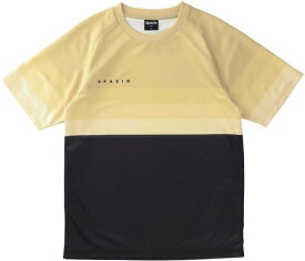 スパッツィオ フットサル Jr．グラデーションパネル 半袖プラシャツ 20SS ベージュ ケームシャツ・パンツ(ge0938-28)