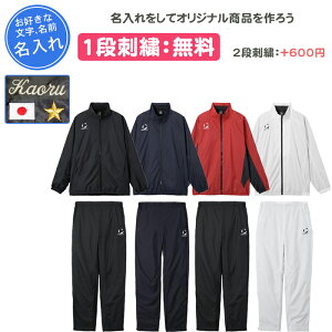 【名入れ1段付き】 デサント ウインドブレーカー 上下 ムーブスポーツ DESCENTE ウェア メンズ レディース 冬 テニス バドミントン バレーボール 名入れ 名前入れ 文字 練習着 刺繍 冬 ウィンド