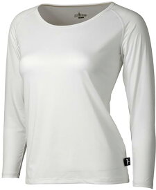プリンス テニス ICEDRY クルーネックロングスリーブシャツ 20SS WHT Tシャツ(uw835-146)