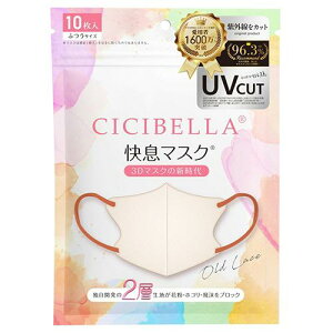 CICIBELLA �V�V�x�� �����}�X�N �g���̂� �}�X�N �ӂ��T�C�Y 10���� �I�[���h���[�X