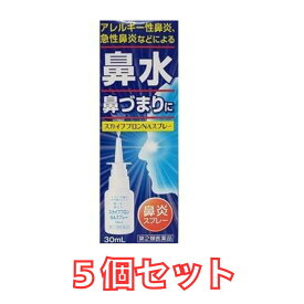 【5個セット】【第2類医薬品】スカイブブロンNAスプレー30ml×5個