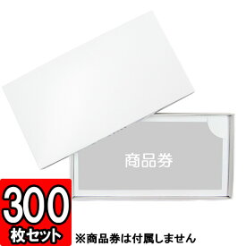 【メーカー直送品につき代引不可】ギフト券箱 300枚セット【ギフトボックス チケット 商品券 箱 gift box】