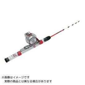 大阪漁具 PROX 23 クリアロックプラスセット2(カウンター) ＃S(蛍光レッド)+リール