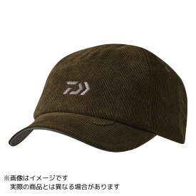 ダイワ DC-4125W コーデュロイキャップ ＃カーキ ＃フリー