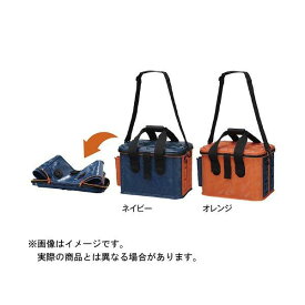 大阪漁具 VICEO たためるシャキッと！バッカン 36cm (カラー:オレンジ)