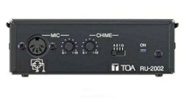 楽天市場】TOA リモートユニット（チャイム付） RU-2002 : 音響機器 