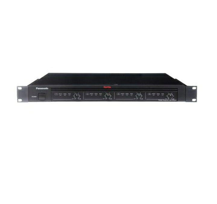 楽天市場】パナソニック プロオーディオシステムパワーアンプ200W×2ch  