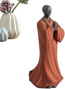 【20%OFFクーポン〜】修道士の装飾, 仏像仏陀の置物装飾, 置物リトルブッダ僧侶の置物自動車装飾寝室 ダイニングルーム 書斎 リビングルーム用 Kot-jp