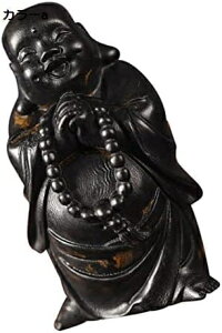 【20%OFFクーポン〜】弥勒仏木置物 幸運の仏像 木の仏像 デスクトップ仏の装飾 家庭用仏像 幸せな仏像 釈迦牟尼仏像 風水笑い仏像 真鍮釈迦仏の装飾品 風水仏像 瞑想する仏陀の置物 ブッダ