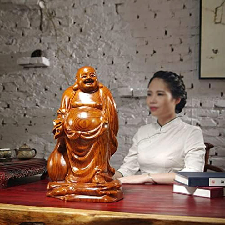 楽天市場】【20%OFFクーポン〜】仏像 木彫り 七福神 布袋 様 布袋さん 