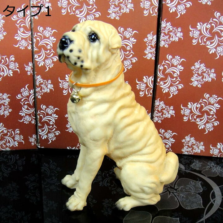 楽天市場】【20%OFFクーポン】本物そっくり犬の置物 置き物 ガーデン 