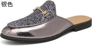 【20%OFFクーポン〜】ビジネスサンダル メンズ ドレスシューズ レザー 社内履き エナメル ビズ ローファー カジュアル ウォーキング リーガル 軽量 かっこいい キレイメ ギフト お仕事 オフィ