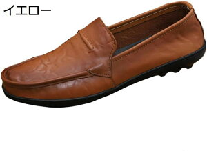 【20%OFFクーポン】ドライビングシューズ メンズ ローファー 革靴 スリッポン モカシン ビジネスシューズ カジュアル デッキシューズ 紳士靴 軽量 防滑 職場用 通勤 メンズシューズ 靴 軽量