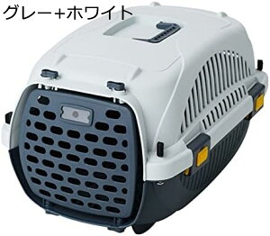 【20%OFFクーポン〜】ペットのバックパック ペットキャリーバッグ ハイキングやお出かけ?取っ手付き 室内用ハウス? 猫ケージ 猫リュック (S,グレー+ホワイト)