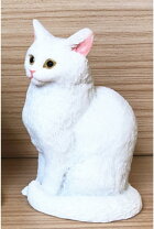 楽天市場】白猫 置物（インテリア・寝具・収納）の通販
