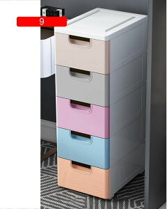 【20%OFFクーポン〜】収納ボックス キャスター付き プラスチック 2段 3段 4段 5段 6段 7段 キッチンストッカー ストッカー 収納ケース 可愛い柄 収納 ケース 取っ手付き ふた付き ボックス 7 キ