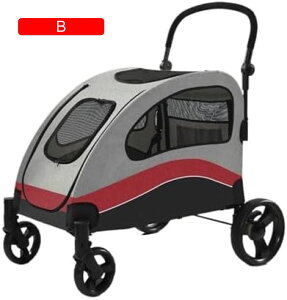 【20%OFFクーポン〜】ペットカート ペット用ベビーカー 犬のベビーカー 猫のベビーカー 軽量ペットベビーカー 中大型犬多機能ペットカート、複数猫屋外便利カート 旅行中の犬?猫のために