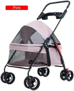 【20%OFFクーポン〜】ペットカート ベビーカー バギー 犬 猫 多頭 ペットのお出かけ用ベビーカー 小型プルカート 子犬用ベビーカー 犬用散歩カート 小型 軽量 折りたたみ可能な猫