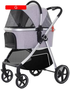 【20%OFFクーポン〜】ペットバギー ペットカート ベビーカー バギー 犬 猫 多頭 便利でシンプルなペット用ベビーカー 犬用ベビーカー 折りたたみ式 軽量素材 猫犬 Mサイズ 犬カート