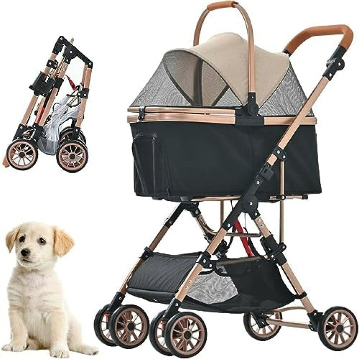 楽天市場】【20%OFFクーポン〜】ペットカート 犬用ベビーカー 犬 