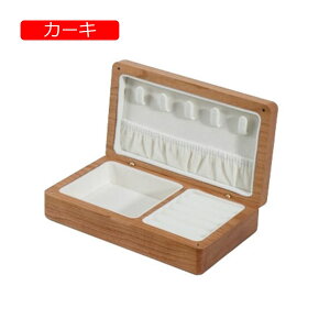 【20%OFFクーポン〜】ジュエリーボックス アクセサリーケース 木製 ジュエリー収納 宝石箱 ミニ 携帯用 おしゃれ コンパクト 持ち運び 小物入れ ピアス ネックレス リング 指輪置き 女の子 女