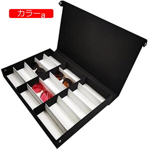 【20%OFFクーポン〜】メガネ コレクション ケース 収納 サングラスディスプレイボックスジュエリー収納ボックス 眼鏡 小物 雑貨入れ