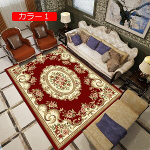 【20%OFFクーポン】ラグ アンティーク風 おしゃれ 民族柄 キリム柄 カーペット アクセントラグ デザイン ラグマット リビングマット 軽量 折りたたみ 60*90cm 防音 滑り止め 耐磨耗性 床暖房対