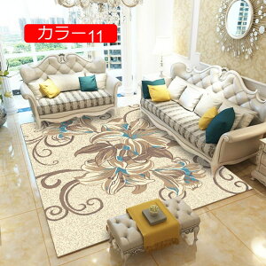 【20%OFFクーポン】洗える 滑り止め ラグマット カーペット 北欧 ホットカーペット対応 ウォッシャブル モダン リビング 防臭 防ダニ 防カビ ペルシャ 80x120cm セーターラグ 玄関マット おしゃ