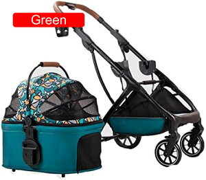 【20%OFFクーポン〜】ペットカート ベビーカー 犬 猫 バギー 多頭 ペットカート分離型 ペットバック 車載用バック4輪キャッツトロリー 折りたたみ ペット用バギー 前輪360°回転 ブレーキ付き