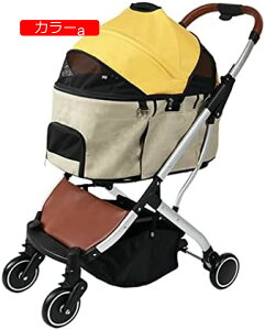 【20%OFFクーポン〜】ペットカート ベビーカー 犬 猫 バギー 多頭 分離型ドッグカート 猫バギー 折りたたみ ペットカート 4輪犬用ベビーカー 前輪360°回転 後輪ブレーキ付 猫犬兼用 多機能 介