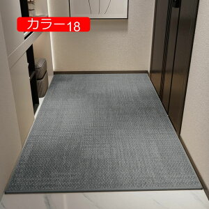 【20%OFFクーポン】玄関マット ラグ カラー16 ドアマット 滑り止め カーペット 泥落 屋内 屋外 フロアマット 床マット エントランスマット 60*90cm 家庭用 業務用 オフィス用 おしゃれ 幾何学柄