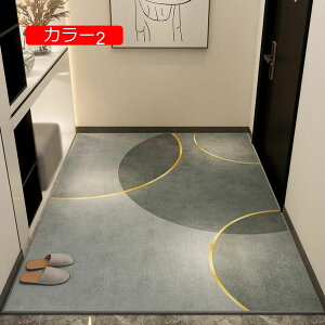 【20%OFFクーポン】ドアマット 玄関マット 屋外屋内兼用 泥落とし 業務用 北欧 おしゃれ 花柄 すべり止め 足拭きマット 80*120CM 洗える 汚れにくい 耐磨耗 洗える 室外 室内 雨 雪 薄い 泥落とし
