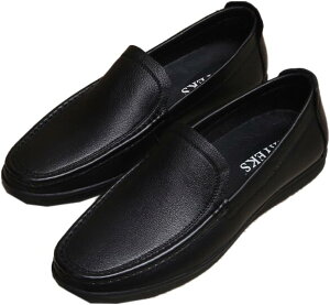 【20%OFFクーポン】デッキシューズ メンズ ローファー カジュアルシューズ おしゃれ 学生 ドライビングシューズ ドライブシューズ 革靴 皮靴 短靴 短ぐつ 韓国 ブラック 黒 靴 シューズ 春 春