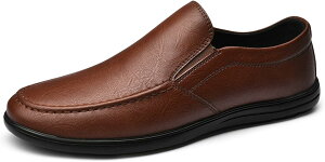 【20%OFFクーポン】ドライビングシューズ メンズ 革 ビジネスシューズ 紳士靴 スーツ用 ローファー スリッポン モカシン スリップオン デッキシューズ 男性 ベーシック 通勤 仕事用 ファショ