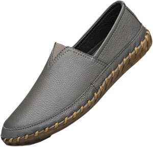 【20%OFFクーポン】ドライビングシューズ スリッポン ローファー メンズ スムース ぺたんこ モカシン 通気性 紳士靴 ビジネスシューズ シンプル 通学 通勤 紳士 男性 彼氏 通勤通学 カジュア
