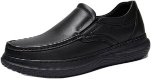 【20%OFFクーポン】メンズ スリッポン ビジネスシューズ 紳士靴 ローカット ローファー ウォーキング シューズ 通勤 通気性 歩きやすい 革靴 屈曲性 男性靴 大人 通勤 履きやすい 軽量 春 夏