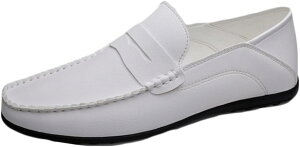 【20%OFFクーポン】ドライビングシューズ メンズ ドライビングシューズ スリッポンシューズ ローファー 履きやすい 軽量 シンプル カジュアル ローファー 革靴 靴 シューズ スリッポン コン