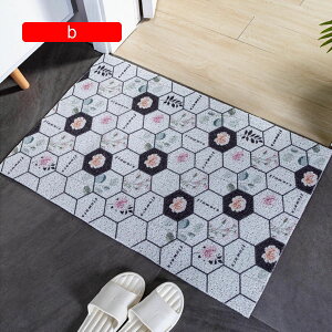 【20%OFFクーポン】玄関マット 屋外 室内 pvc 撥水 大判 60*120cm オシャレ 水洗える 滑り止め 耐磨耗性 泥落とし 玄関 寝室 廊下 洗面台 屋外室内兼用 ハサミで自由にカット 足拭きマット 汚れに