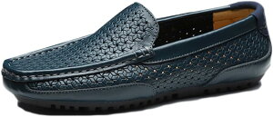【20%OFFクーポン】メンズ ドライビングシューズ メンズシューズ 靴 普段履き スリッポン ローファー デッキ シュー モカシン 靴 シューズ 皮 革 合皮 PUレザー シンプル 滑り止め 軽量 柔軟 リ