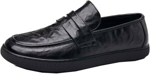 【20%OFFクーポン】ローファー メンズ 革靴 紳士靴 スリッポン ドライビングシューズ カジュアルシューズ ウォーキングシューズ ビジネス 通勤 柔らかい 通気 軽量 滑りにくい ゴム底 耐磨耗