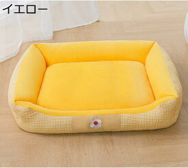 【20%OFFクーポン〜】ペットベッド グリーン ござ付き 80×60CM 猫 子犬 小型犬 中型犬 大型犬 洗える かわいい 滑り止め もこもこ 耐噛み 丈夫 猫ベッド 犬ベッド ぐっすり眠る 寒さ対策 通年適用 ペットクッション ペットソファー ペットハウス ペット用品