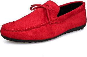 【20%OFFクーポン】ローファー スリッポン ドライビングシューズ メンズ スエード調 デッキシューズ 軽量 モカシン 靴 カジュアルシューズ 紳士靴 合わせやすい ビジネスシューズ ローカット