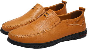 【20%OFFクーポン】ドライビングシューズ ローファー メンズ スリッポン デッキシューズ モカシン 手作り 紳士靴 防滑 通気 軽量 2種履き方 ビジネス シューズ モカシン 紳士靴 カジュアルシ