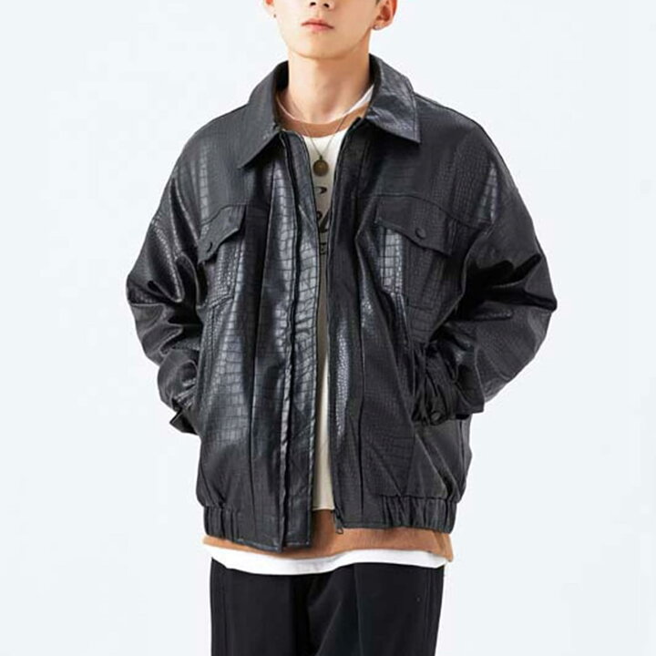 楽天市場】【20%OFFクーポン〜】メンズ レザージャケット PU革  