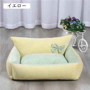 ペットベット 猫 小型犬 50*42*10 小動物用 ペットクッション ペットソファー ソフトマット スクエア型 かわいい おしゃれ 豪華 ペットクッション 通年タイプ レッド 暑さ対策 暖かい 滑り