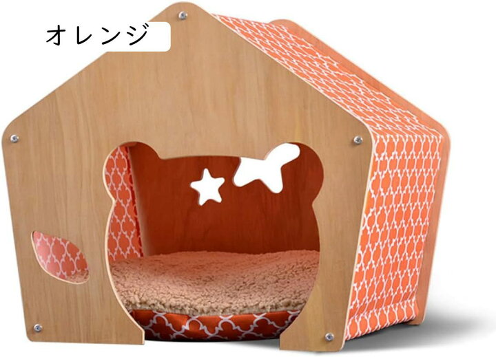 楽天市場】犬小屋 小型犬/中型犬 組み立て 猫小屋 木製 天然木 杉 小屋 