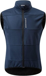 サイクルジャージ メンズ ノースリーブ 袖なし サイクルベスト 春秋冬 軽量 防風 撥水 自転車ベスト 男女兼用 ロードバイク ランニング アウトドア