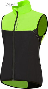 サイクルジャージ サイクルベスト ノースリーブ 袖なし メンズ レディース 男女兼用 春秋 軽量 防風 防水 通気 自転車ベスト ロードバイク ランニング アウトドア 3XL