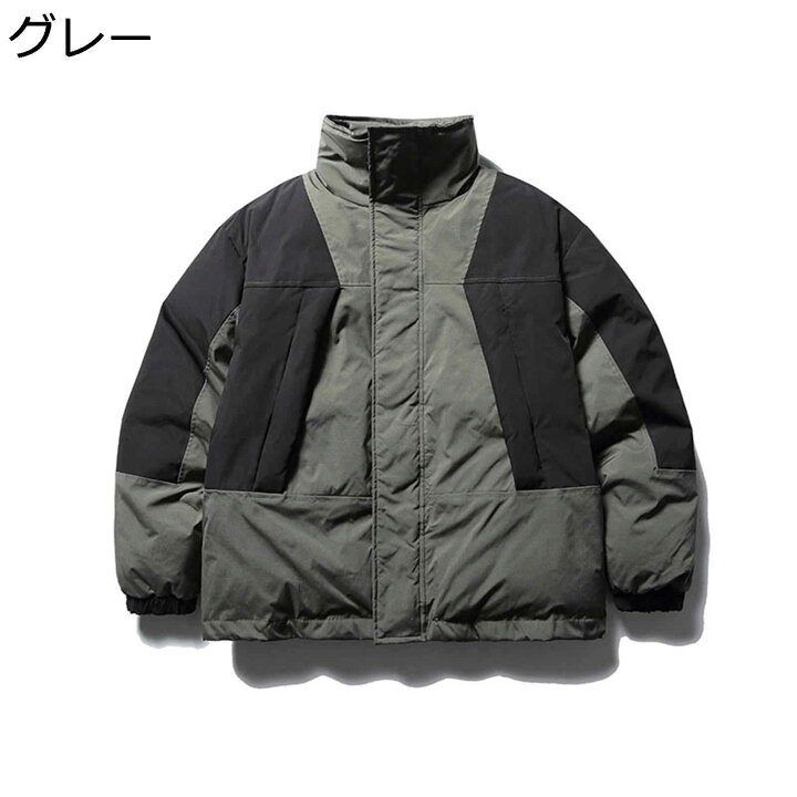 楽天市場】【20%OFFクーポン〜】ツートンカラー ダウンジャケット 