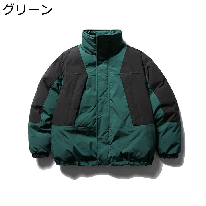 楽天市場】【20%OFFクーポン〜】ツートンカラー ダウンジャケット 